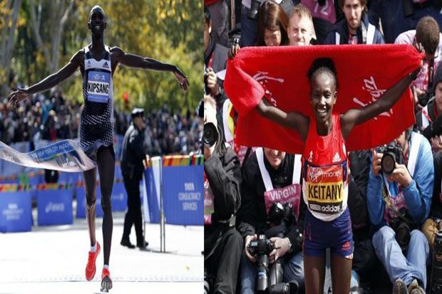 Atlet Kenya Jadi Raja dan Ratu di New York