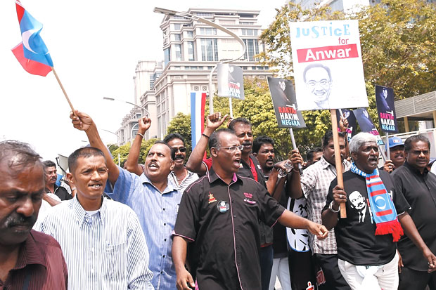 Pendukung Anwar Siap Lancarkan Demonstrasi Besar-Besaran