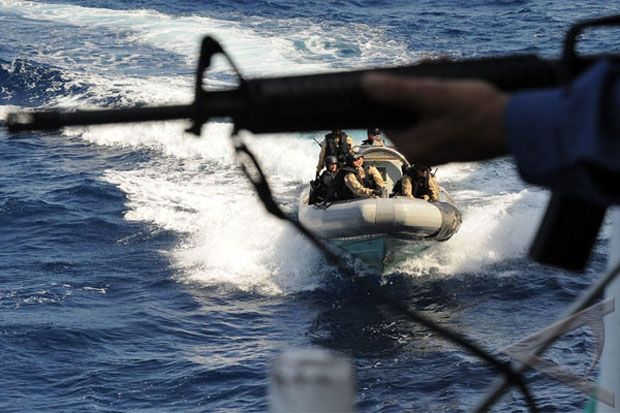TNI AL Buru Perompak Kapal MT Horison Maru