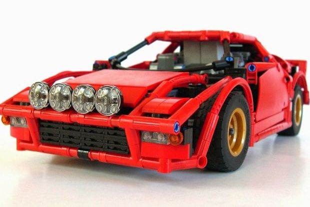 Lego Bangun RC Lancia Stratos