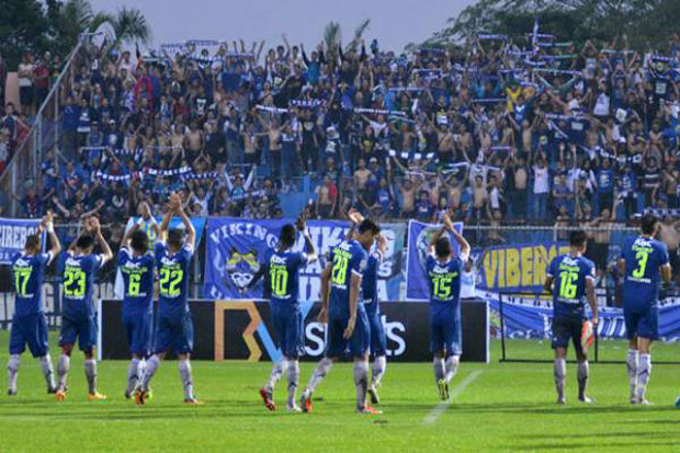 Polisi Jaga 352 Titik Nobar Persib vs Persipura di Bandung