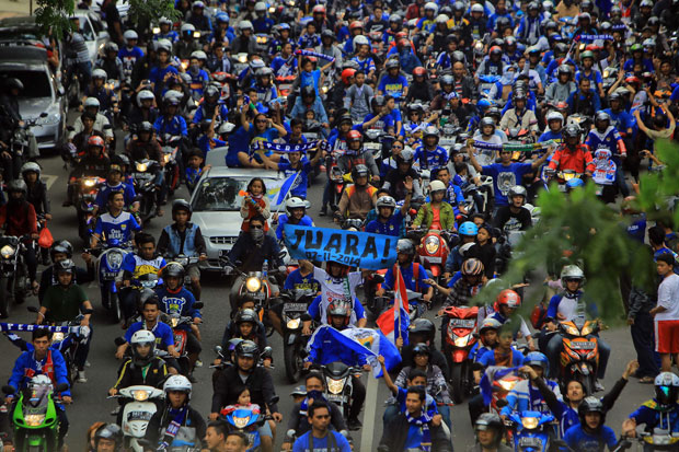 Ribuan Polisi Kawal Pesta Rakyat di Bandung