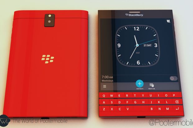 BlackBerry Passport Warna Merah Hadir Saat Natal