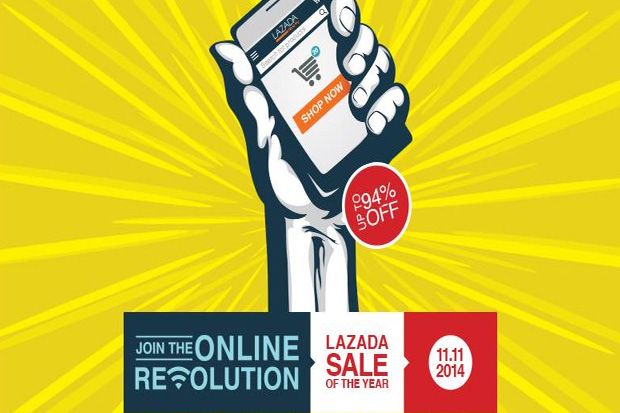 Saingi Black Friday, Lazada Hadirkan Online Revolution