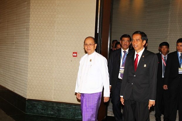 Sebelum Hadiri KTT ASEAN, Jokowi Bertemu Presiden Myanmar
