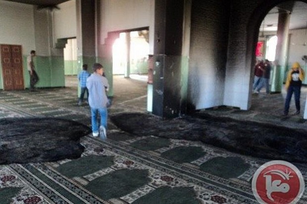 Masjid di Ramallah Dibakar, Pemukim Israel Dicurigai