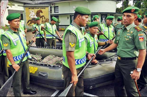 Bencana Mengancam, Kodim 0733 BS Semarang Siagakan 500 Prajurit