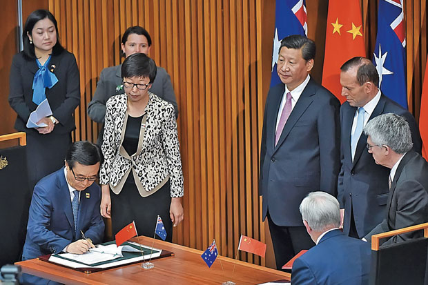 Australia-China Sepakati Pasar Bebas