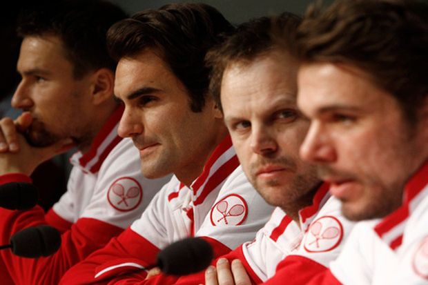 Federer Pastikan Siap Bertempur di Piala Davis