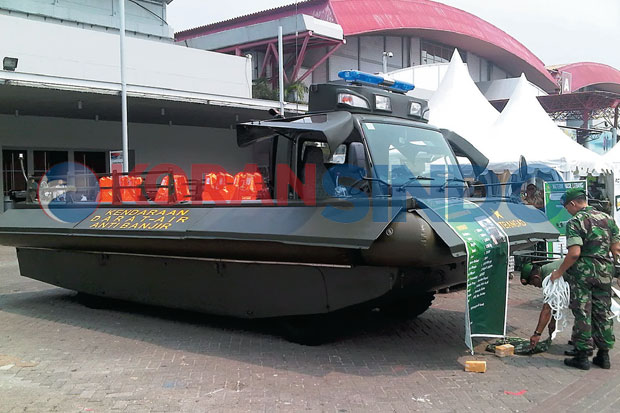 TNI Ciptakan Kendaraan yang Mampu Bergerak di Darat dan Air