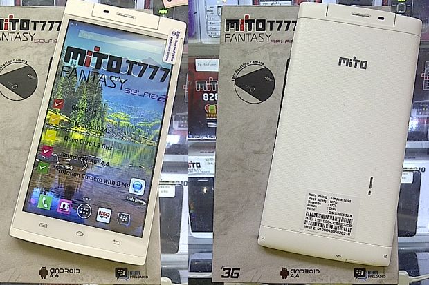 Mito T777 Resmi Gebrak Tablet Selfie Tanah Air
