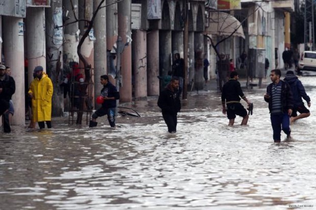 Wilayah Hancur, Gaza Darurat Banjir
