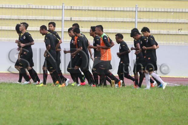 Jersey Sriwijaya FC Motif Batik Palembang