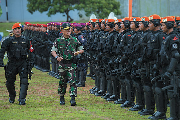 Antisipasi ISIS, TNI Gelar Pelatihan Gultor Trimatra