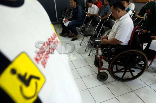 Penyandang Disabilitas se-Makassar Gelar Aksi Damai