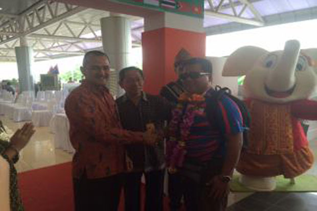 Official Malaysia dan Laos Tiba di Palembang