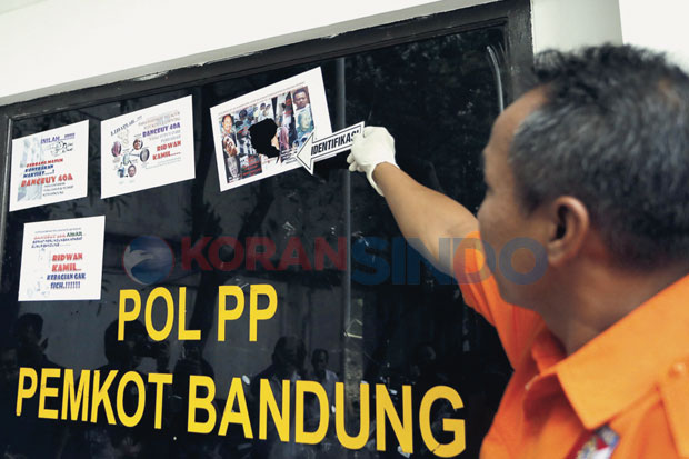 Poster Sindir Satpol PP Kota Bandung