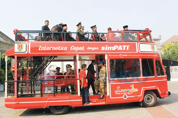 Bus Semarjawi Belum Beroperasi Optimal