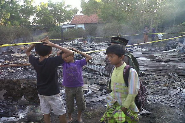 Asrama Kebakaran, Keluarga Polisi Mengungsi di Wisma Polda
