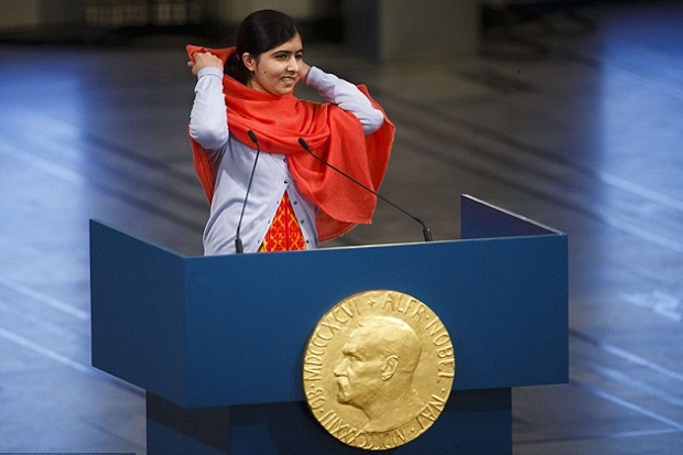 Tokoh Termuda Peraih Nobel Malala Ingin Jadi PM Pakistan