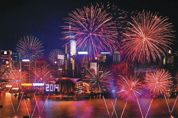 Rayakan Tahun Baru di Hong Kong