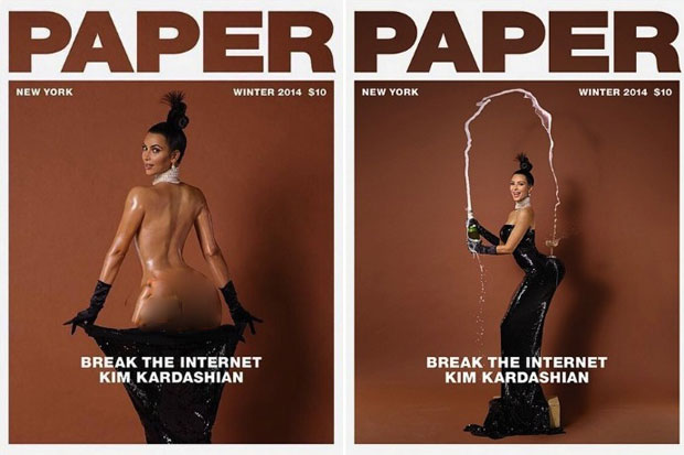 Seniman Denmark Lukis Kim Kardashian dengan Alat Vital