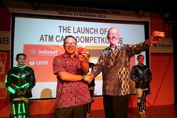Indosat Luncurkan Kartu ATM Dompetku QNB