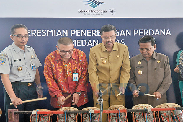 Garuda Indonesia Buka Rute Medan-Nias