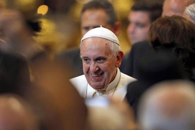 Saat Paus Francis Bercanda Soal Olimpiade