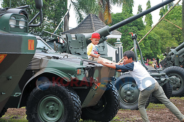 Hari Infanteri, TNI Pamer Alutsista
