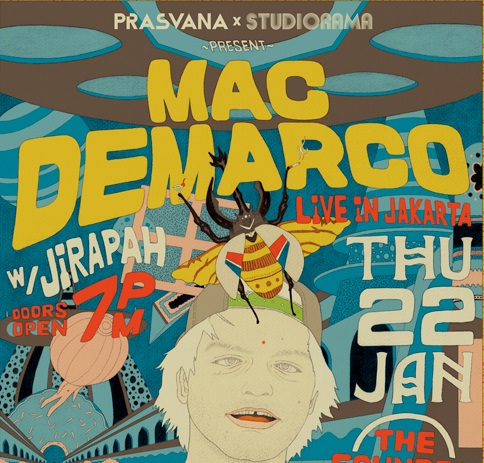 Mac Demarco Gelar Konser di Jakarta 22 Januari 2015