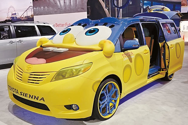 Toyota Buat Mobil Konsep SpongeBob