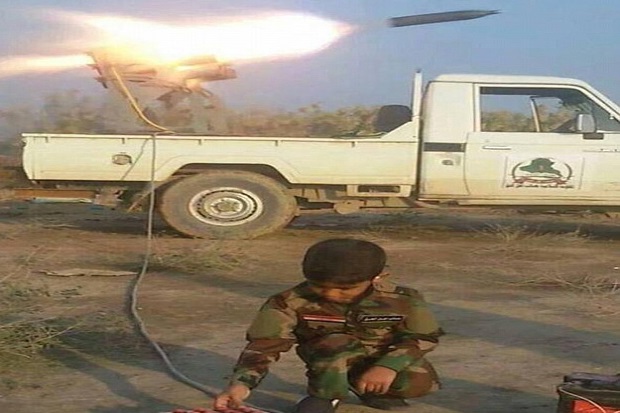 Lawan ISIS, Bocah Cilik di Irak Tembakkan Rudal