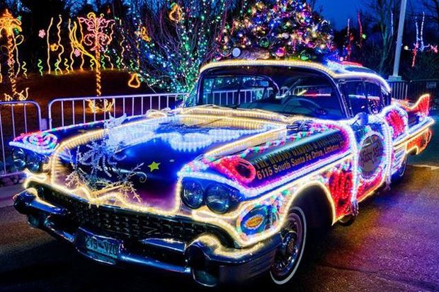10 Mobil Hiasan Natal Paling Memukau