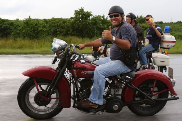 Putra Bungsu Che Guevara Gelar Tur Keliling Harley-Davidson