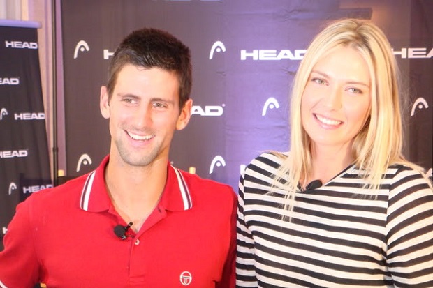 Djokovic dan Sharapova Atlet Terbaik 2014