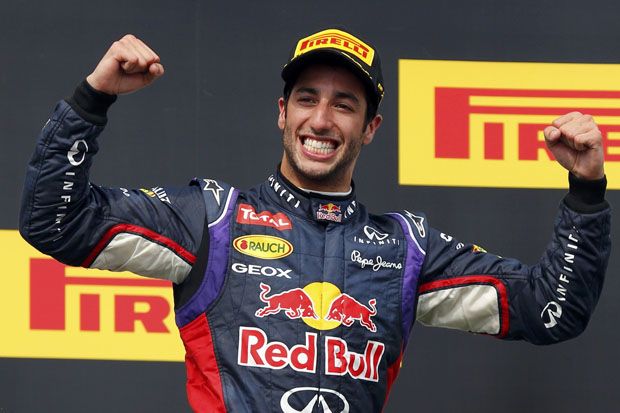 Ricciardo Pembalap Terbaik 2014 Versi Dunia Maya