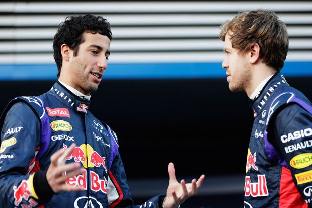 Horner : Ricciardo Adalah Guru Terbaik Vettel