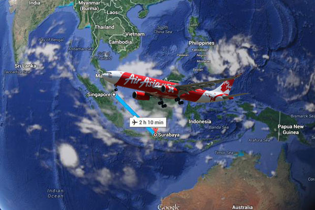 Cuaca Buruk, Pencarian Air Asia QZ8501 Hari Ini Dihentikan