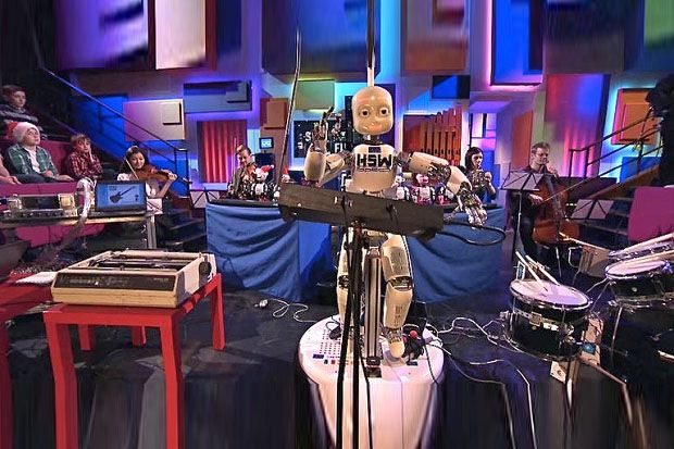 Robot Musisi Berkolaburasi dengan Manusia