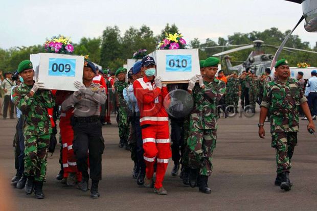Hari Keenam, Basarnas Temukan 30 Jenazah Korban AirAsia