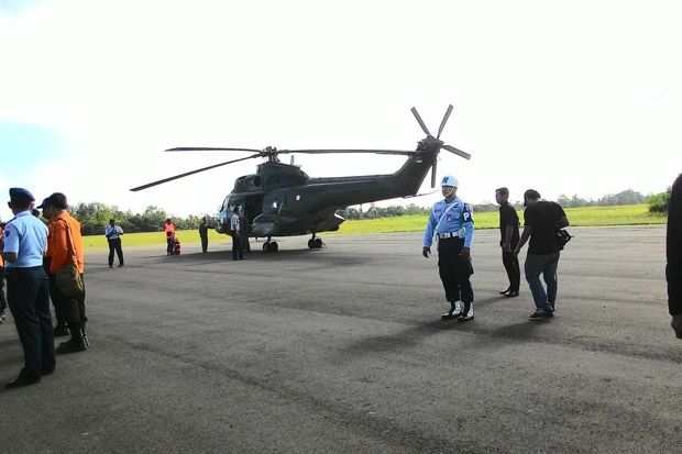Komisi V DPR Tinjau Evakuasi AirAsia di Pangkalan Bun