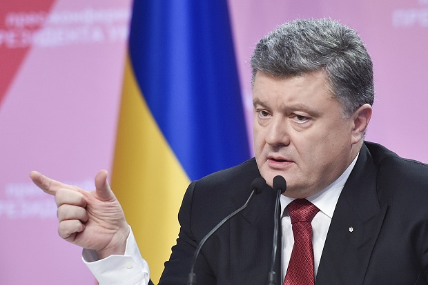 Poroshenko Janjikan Kemenangan Atas Separatis