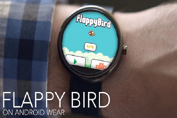 Flappy Bird Kini Bisa Dimainkan di Moto 360