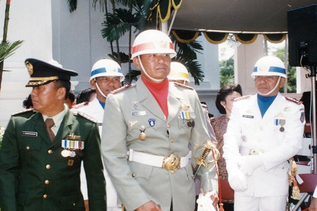 Ketika SBY Menjadi Komandan Upacara 17 Agustus