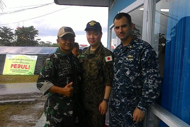 Evakuasi AirAsia Jadi Ajang Silaturahmi Angkatan Laut Dunia