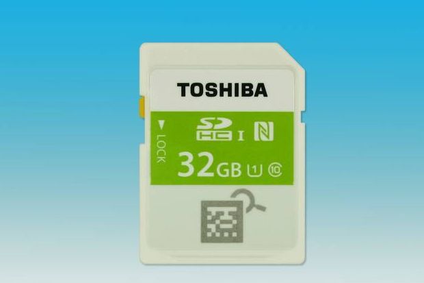 Memoy Card Toshiba Gunakan Teknologi NFC