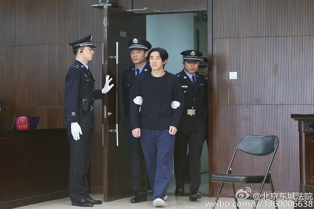 Putra Jackie Chan Divonis 6 Bulan Penjara