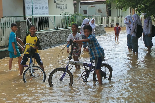 Terendam Banjir, Sekolah Diliburkan