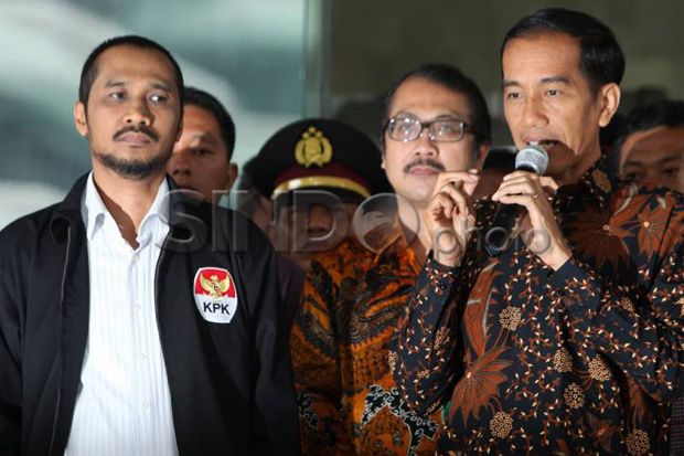 KPK Dinilai Tidak Hormati Keputusan Jokowi